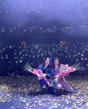 Mica Suárez Instagram - Otro rex adentro, que locura hermosa volver a pisar el escenario wacho. Muchas gracias por venir🖤🥺