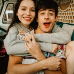 Mica Suárez Instagram - lindo sábado con ellos❤️ •PD: ignoren mis piernitas blancas cual nieve ⛄️