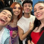 Mica Suárez Instagram - en la premiere de #CulpaMia con unos lindos @primevideolat ❤️😍✨
