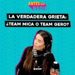 Micaela Vázquez Instagram - LA VERDADERA GRIETA: ¿TEAM MICA O TEAM GERO? 😂 Ojo con panquequearla al final eh…. #AntesQueNadie de lunes a viernes de 8 a 10hs por @luzutv 💖 Link en biooo