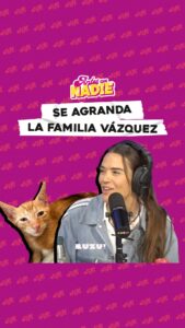 Micaela Vázquez Instagram - SE AGRANDA LA FAMILIA VÁZQUEZ 😻 @micavazquezok Aún queda definir el nombre del nuevo gatito: ¿Bro o Chapa? #AntesQueNadie de lunes a viernes de 8 a 10hs por @luzutv 💘 Link en biooooo