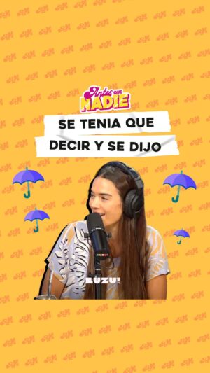 Micaela Vázquez Instagram - SE TENÍA QUE DECIR Y SE DIJO. LLUVIA YA ESTÁ. 🤬☔️… O ESTÁS DEL OTRO LADO???? @micavazquezok @yoyifrancella 

#AntesQueNadie de lunes a viernes de 8 a 10hs por @luzutv 💘 Link en bioooooo