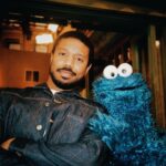 Michael B. Jordan Instagram - Found my way back to @sesamestreet ☀️