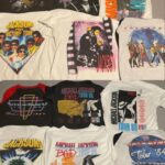 Michael Jackson Instagram - Fan Declan Butler shared his T-shirt collection with the Michael Jackson website community. He tells us: “These are my original T-shirts from both the Bad Tour (1988) and Victory Tour (1984). Top photo is the front t-shirt designs and the bottom photo is the back designs.” Share your Michael Jackson collections on Michael’s site.