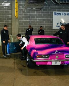 Michael Jordan Instagram - We always anticipate his arrival 🏎️ Midnight Racer is secured. #Luka3