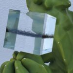 Michael Stevens Instagram - TODAY IS THE LAST DAY TO ENTER! 🧠link in bio🧠 Donate to the Alzheimer's Association for a chance to become the only person on Earth to own a cube of my actual beard hairs!! Look how beautifully it compliments any home! #beard #alzheimers #alzheimersawareness #acrylic #humanhistory #Vsauce #decor