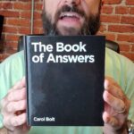 Michael Stevens Instagram - press-and-hold to pause on IG 🕺 The Book of Answers by Carol Bolt #book #books #random #magic8ball