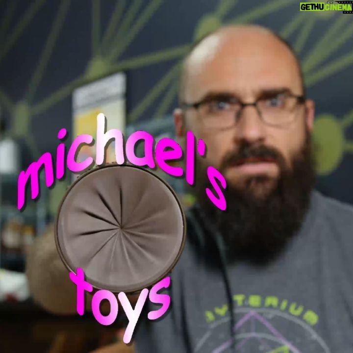 Michael Stevens Instagram - It may look weird, butt the #hyperbolic #geometry of this patent-pending #travel #mug is very neat ❉ check out the video on D!NG on youtube! #