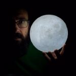 Michael Stevens Instagram - the moon is leaving