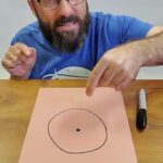 Michael Stevens Instagram - circle dot trick