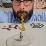 Michael Stevens Instagram - This magnetic top comes later this year in the same Curiosity Box that'll have the Denary Dice! 🧲🔝🎲 LINK IN BIO https://www.curiositybox.com/