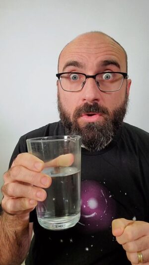 Michael Stevens Instagram - How old is the water you drink?

#water #solarsystem #sun #Astronomy #science #stem #cosmicrays #heavywater #deuterium #starformation #chemistry #planets #h2o

Footage from:
https://www.eso.org/public/videos/eso1626c/

https://commons.wikimedia.org/wiki/File:A_Molecular_Dynamics_Simulation_of_Liquid_Water_at_298_K.webm

https://commons.wikimedia.org/wiki/File:NASA's_Fermi_Links_Cosmic_Neutrino_to_Monster_Black_Hole.webm

https://commons.wikimedia.org/wiki/File:H2O_(1929).webm

https://svs.gsfc.nasa.gov/13282