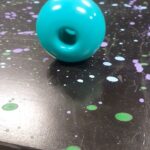 Michael Stevens Instagram - The Wobblo: a cute hollow torus with a ball bearing inside #surprise #physics #funny #wobbly #physicstoy #torus