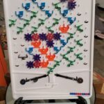 Michael Stevens Instagram - marble-powered computer programming #fibonnaci #turingtumble #upperstory #toy #MathToy #stemtoy #programing #marbles #marblerace #marblerun