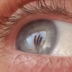 Michael Stevens Instagram - using my eye as a mirror while flying over kansas city