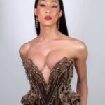 Michaela Jaé Rodriguez Instagram - Yesterday was a #DREAM! Watch me get ready for the #GLAADAwards. Was feeling like a #chocolate #goddess . Saw my sis @tracelysette and glad we got share a moment. It was a #movie Thank you @glaad ! Ps: forgive my ashy legs in the beginning 😂😂😂 Glam. @barryleemoe @danielcoronadobeauty (@charlottetilbury) @waymanandmicah (@gauravguptaofficial ) Tell me what you think ?