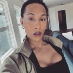 Michaela Jaé Rodriguez Instagram - Short Hair , Don’t Care It’s give androgynous tease😏 With a lil @charlottetilbury Skin care and beat.