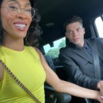 Michaela Jaé Rodriguez Instagram - #Happy freakin #PRIDE ! Me and Mr Stephen , had the honor of being in invited to #vicepresident @kamalaharris residence In DC for Pride and boy what treat! I got to see so many of our #Queer peers! #Kamala , your speech was so inspiring! Here’s to us as a community to continue our advocacy, audacity, and tenacity!