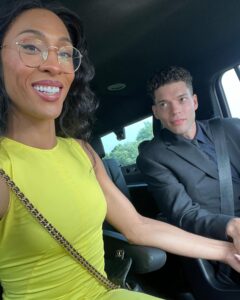 Michaela Jaé Rodriguez Instagram - #Happy freakin #PRIDE ! Me and Mr Stephen , had the honor of being in invited to #vicepresident @kamalaharris residence In DC for Pride and boy what treat! I got to see so many of our #Queer peers! #Kamala , your speech was so inspiring! Here’s to us as a community to continue our advocacy, audacity, and tenacity!