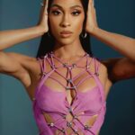 Michaela Jaé Rodriguez Instagram - @versace #versace Versace. 🎀 @vanityfair Glam. @kelechisart @charlottetilbury @waydb @mcdonaldmicah @pomellato @tymwallacehair @jmnroe @mr_dadams