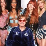 Michaela Jaé Rodriguez Instagram - It was all a euphoric, GLAM ROCK GLASTO dream with the one and only @CharlotteTilbury!!! 🎪✨💄🌈 I couldn’t have asked for better time at Glastonbury with Charlotte, the family and Sir @eltonjohn at Elton’s iconic headline @glastofest performance on Sunday night!! Makeup and skincare magic for a magically divine event by @SofiaTilbury wearing a starry Rock Chick eye and Lip Blur in NUDE BLUR on the lip – obsessed! Skin stayed fresh and glowing all day and night thanks to my festival skin MVPs: Magic Cream and the Magic Hydrator Mist! ⭐️💋🕺🏼