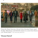 Michelle Gomez Instagram - We are all Doomed in 2 days, thank fuck for talking butts. @hbomax @dcdoompatrol