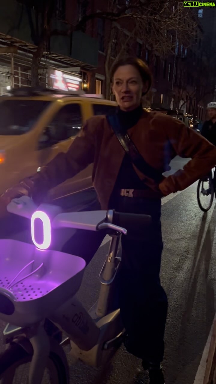 Michelle Gomez Instagram - Coming to you via citibike Im gonna start peddling now. Tix @monopolyevents #comiconscotlandaberdeen March 23/24th 9 sleeps! Cant wait to meet you all @pandjlive