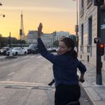 Michelle Gomez Instagram - On my bike. I’m never coming back. #fuckallthatrain @toureiffelofficielle