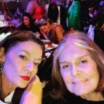 Michelle Gomez Instagram - In the presence of the mighty Steinem last night. I left the gala all fired up and ready to make a difference. Ready to be part of the solution. where’s there’s hope there’s change. Join me sisters. @msfoundation #wov2023