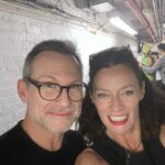 Michelle Gomez Instagram - The talent on stage last night blew “my tiny mind”. I couldn’t have wished for a better stage husband in @realchristianslater generous, funny, gorgeous, no one else could have pulled off that mullet. What a phenomenal night. I’m truly humbled to have been a part of the NY legend that is the 24 hour plays giving the Broadway community a place to build out and grow a family of innovative, talented glorious actors, writers and directors who continue to pull us out of Self and inspire us to come together and make shit happen cos we can’t change a thing if we go it alone. Well done all. Thank you @markarmstrong4 for the tireless dedication to the business of Show and @warrenleight we NY actors simply couldn’t afford to keep telling our stories without the lifeline you provide. I’m in awe and a little bit in love with both of you. #facts And a BIG shout out to our fearless leader @ryandobrin that guy can direct me anywhere he pleases. And THANKYOU for Dr Wanda in Set Me Free by the inimitable Mona Mansour #bravo And finally thanks for the memories and my lovely new gnashers @dr.nicolas.aguilera 🤣🤣🤣