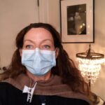 Michelle Gomez Instagram - Back when we were still wearing masks. #remember #that How does she do it?? Ask @tommy_buckett