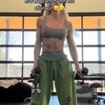 Michelle Leigh Calaway Instagram – Sweat sesh complete…..💪🏽