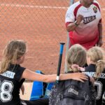 Michelle Leigh Calaway Instagram - Little League World Series……so proud of my girl & her teammates! They fought hard, battled ridiculous heat, survived a dust storm and finished 6th in the state!💪🏽 . . Lots of learning, forever friendships & a lifetime of memories💙#Storm2022 #littleleagueworldseries 🥎