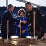 Michelle Leigh Calaway Instagram – What an honor to be part of the @mohmuseum ground breaking ceremony today, meeting some of our nations greatest heroes! 🇺🇸