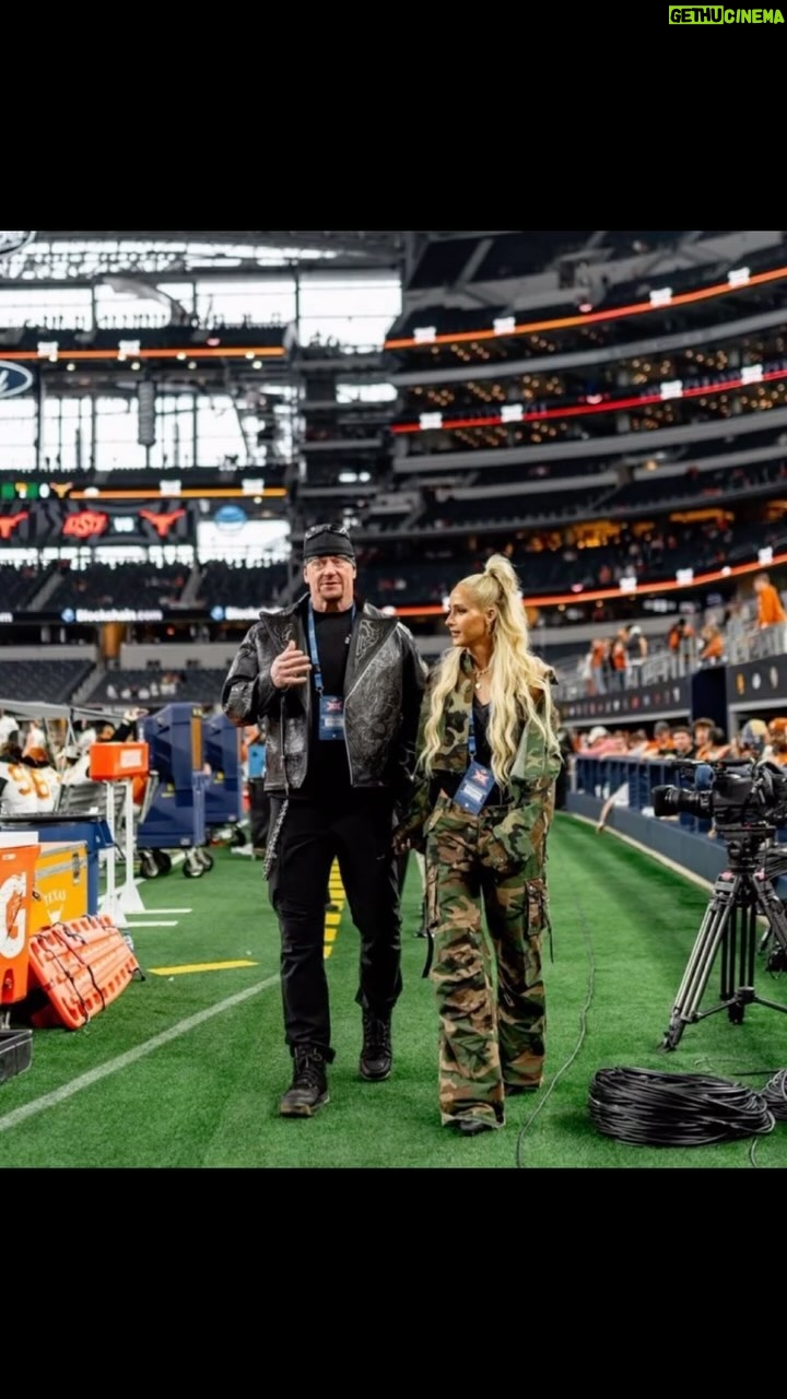Michelle Leigh Calaway - 14K Likes - I clearly REALLY love my hubs @undertaker, am happy for his Longhorns AND will genuinely always be be rooting for them , but REAL TALK…..I LOVE my @fsufootball the mostest! 💔