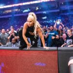 Michelle Leigh Calaway Instagram - When your mom surprises you by casually entering the #RoyalRumble Match...