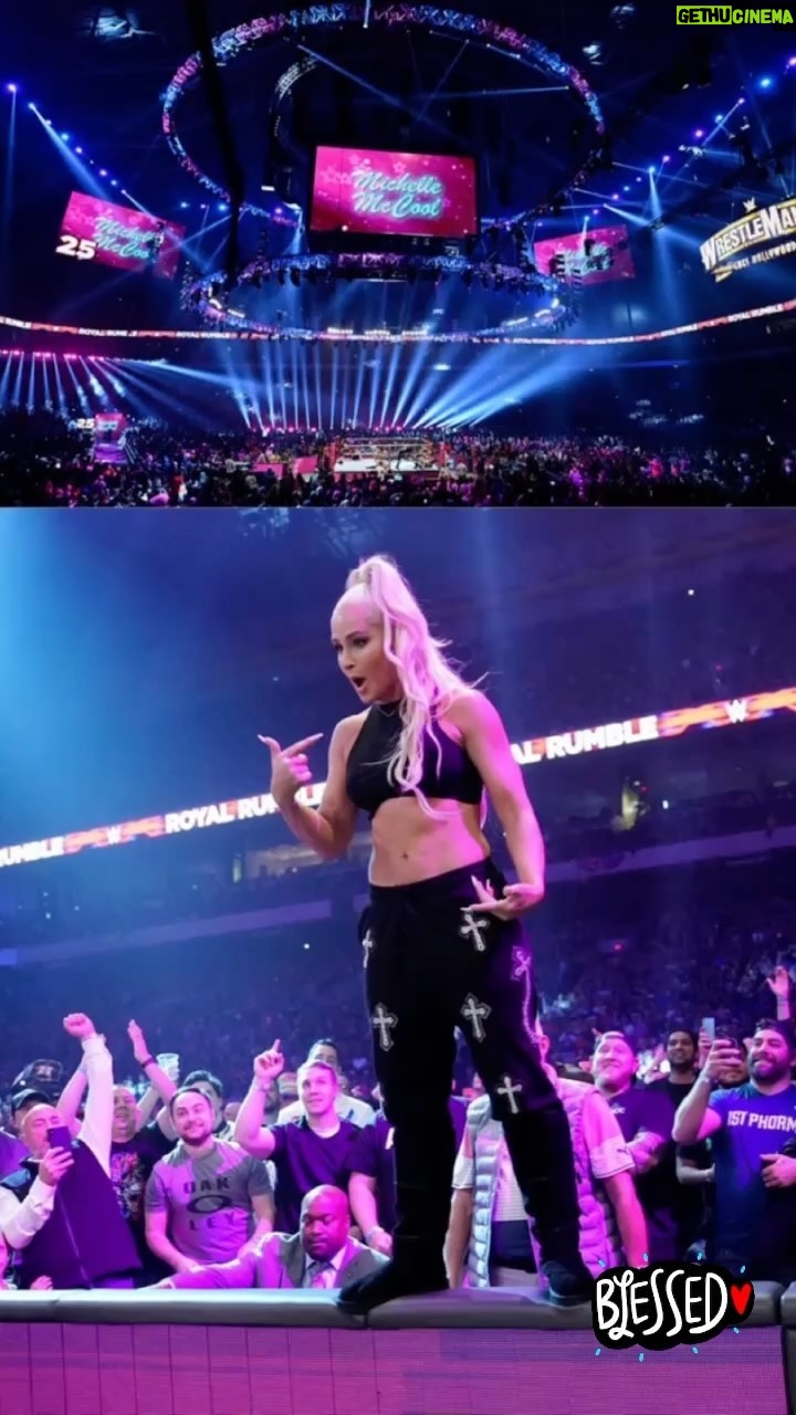 Michelle Leigh Calaway - 36.2K Likes - So much to say about last night! But, for now….so grateful to @wwe …so blessed!🙏🏽