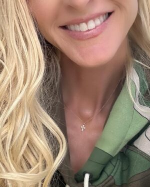Michelle Leigh Calaway Instagram - Y’all!!!! I’m so excited because I’ve NEVER done a giveaway before! BUT, my dearest friend makes the most beautiful, faith filled, scripture based jewelry & I think it’s FLAWLESS!
.
.
.This genuine gold & diamond cross is my favorite! It’s called “The light.” I thought that it’d be fun to share the love & spread The Light for Valentines Day💙Here are the rules:
.
.
💗Like this post
💗Follow @mimicalacool & @genesisjewelryatx
💗Tag a friend who would like this jewelry! Each tag = an entry
.
.
Winner will receive “The Light” necklace in their choice of white or yellow gold…and a little note from me! Shipped to your address. US residents only.🙏🏽
.
.
Winner will be contacted by @genesisjewelryatx official account via DM on February 14th, Valentine’s Day. The winner will need to claim the prize within 24 hours so keep an eye on your messages!💙
