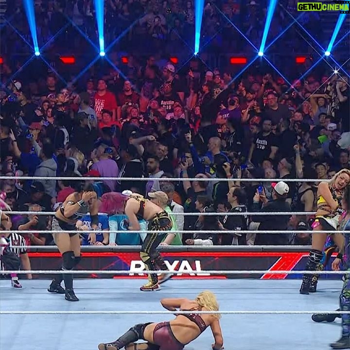 Michelle Leigh Calaway - 135.5K Likes - When your mom surprises you by casually entering the #RoyalRumble Match...