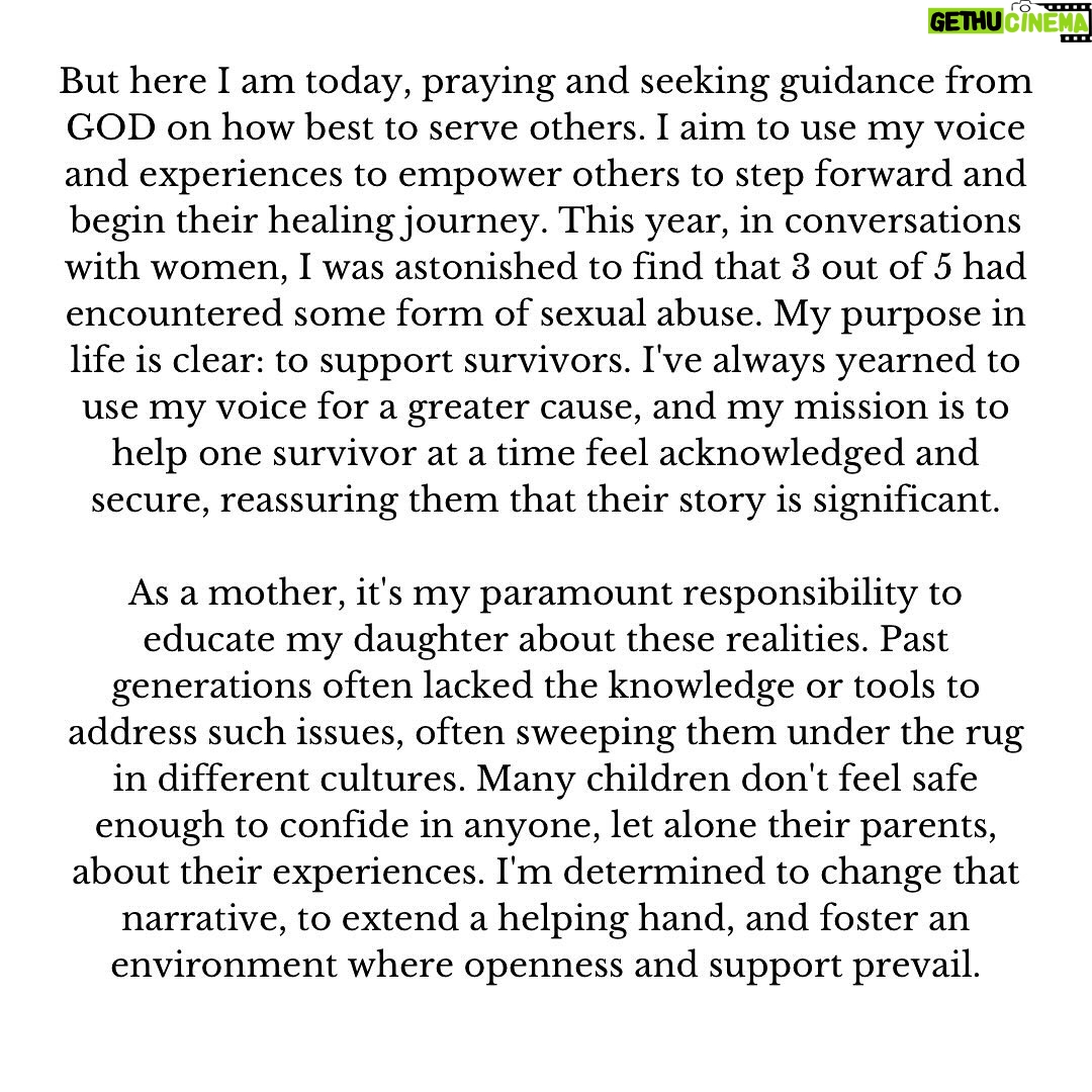 Michelle Madrigal Instagram - ➡️ to read MY story. 2024 is all about doing things bigger than myself and serving others. It starts today. Any gift amount will be appreciated. 🫶🏽