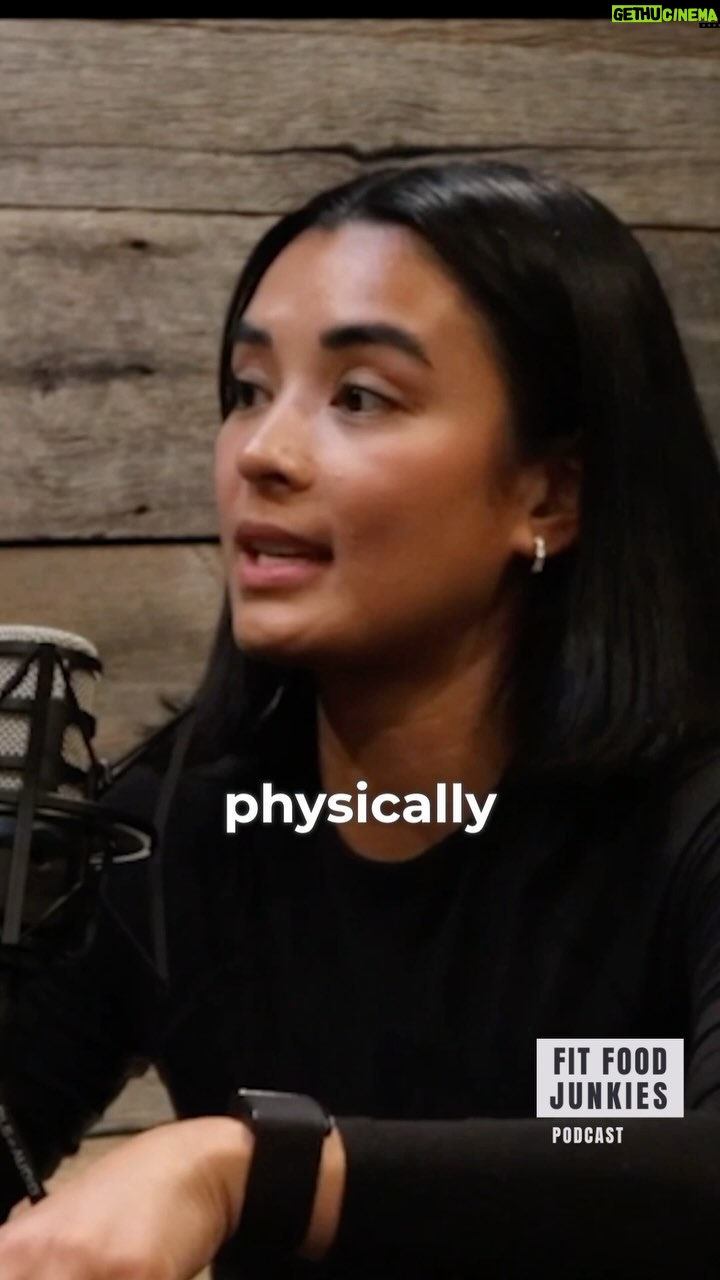Michelle Madrigal Instagram - Become obsessed with moving your body, so when you feel a sense of pain, sadness, anxiety or depression, your body and mind craves exercise. Utilize that pain to push yourself past your limits. Latest Fit Food Junkies Podcast Episode with @mitch_madrigal “Crushing Depression, Navigating Postpartum, and Embracing the Art of Trusting Redirection”