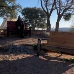 Michelle Madrigal Instagram - Highly recommend taking a solo trip girlies! 👌🏽🫶🏽 @theretreatonthehill is located only an hour away from Austin! BIRD’s Nest ⬇️ 400 Square Foot Deck with multiple levels. Hammocks, swings, sky tent a lookout perch, and a hanging bed are among many places to relax!✨