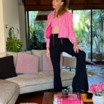 Michelle Monaghan Instagram - Bubble yum pink 💞 dream glam team @sarahuslan @bridgetbragerhair @karlawelchstylist @patou #tbt