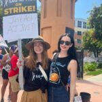 Michelle Monaghan Instagram - So proud to join my fellow @sagaftra members and our beloved @wgawest writers on the picket lines today. 👊 I am 1 of 160,000 #sagaftra members - every member, every actor and #wga writer deserves fair pay, a path to healthcare, residuals and protections from AI. We are #sagaftrastrong and we’ll fight the good fight until a fair deal is made - for ALL of us. 💯💪❤️ #unionproud #solidarity