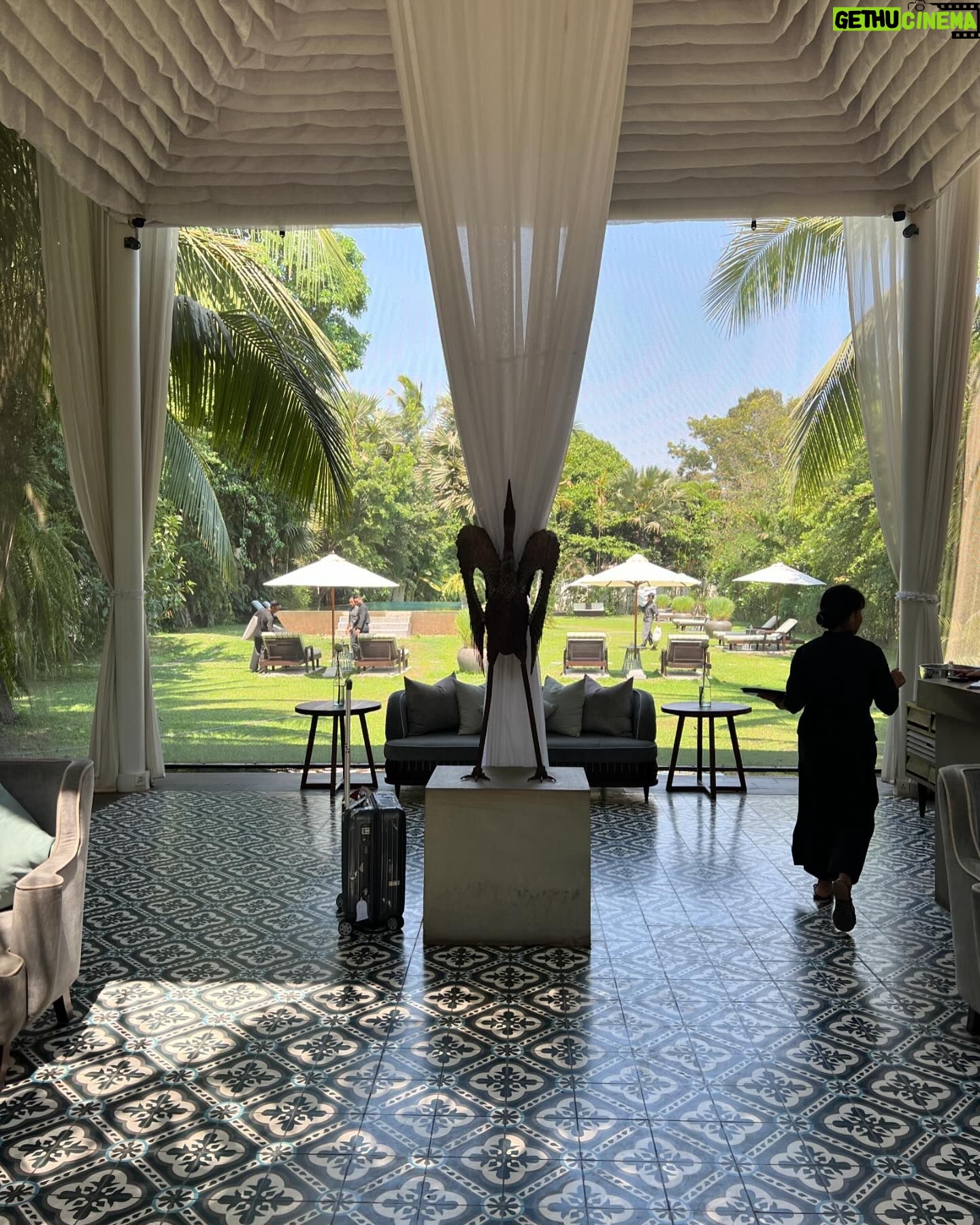 Michelle Monaghan Instagram - Happy Monday! 🫶 For those of you asking where I stayed in Siem Reap I must share!! I stayed at the beautiful @jayahousehotels. This hidden gem was hands-down the most spectacular boutique hotel l’ve EVER stayed in. 💯 This is not an ad but I feel compelled to share just how special it was. Voted top 25 hotels in the world and number one in Cambodia, Jaya exceeded my expectations on every level. In fact, I’m going back with @myherbitual I loved it so much!! 🤗 These pictures capture the beauty but the unparalleled hospitality has to be experienced. On top of the incredible rooms, staff, food and spa (complimentary massages - what!?), Jaya is on a MISSION - and this is the best part...Christian de Boer, the managing director, spoke at the UN just last week on behalf of The Global Tourism Plastics Initiative which unites the tourism sector behind a common vision to address the root causes of plastic pollution. It enables businesses, governments, associations and NGOs to take concerted action, leading by example, in the shift towards a circularity in the use of plastics. @jayahousehotels is leading the way in conscious and sustainable tourism. swoon. 🫠I’m telling you this hotel is giiiiving and giving back!! The good vibes are real! 😌