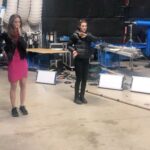 Michelle Monaghan Instagram - I’m crazy happy that you’re all watching #TheFamilyPlan. Here’s a sneak peek into our #BTS. No spoilers here. Just good clean fun!! 😂 part 1/2.. now streaming on @appletv 1 Get yourself a co-star that you have a ball with, can hang in a car for 12 hours straight with (and speaks French). 🥂 2 Then get you a director that literally brings this energy to set EVERY.SINGLE.DAY. @simon.cellanjones 💓 3 Co-stars that are as talented as they are cool and nice and FUN!!! 🫶 @zoecolletti @vanrcrosby @mrsrachelnorris 4 Always make sure you can fight in a dress…. 5 And pole vault…cuz you never know. Looking at you @sarah_irwin 🤩 6 Our brilliant writer 🤮 @davidcoggeshall 7 #iykyk 🪥😂
