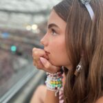 Michelle Monaghan Instagram - Been swirling in a Lavender Haze all day!!! 💜 The #ErasTour is as EPIC as I could’ve ever imagined but honestly, it was the "concert prep" @taylorswift inspired in us that I’ll treasure forever - making bracelets, bedazzling clothes, jamming in the car, outfit changes, lyric learning (me!) and the sheer JOY this show’s anticipation has given us all summer long. 🪩@TaylorSwift, thank you!!! We are in awe of your talent, your endurance and your beautiful vibes - a bonding journey shared with my daughter Willow we’ll cherish EVERMORE! 🥹#swifties #mothersanddaughters