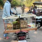 Michelle Monaghan Instagram - I was touched to get to spend time with the people of Cambodia. Their warmth and kindness was deeply felt. Although it was a quick trip, it was long enough to be reminded of the beauty of the human spirit and frankly, how far a smile and a kind gesture can go. And I had so much fun! Wishing you all a beautiful Sunday. ✨ (These photos were taken by me and with permission by all. Thank you for allowing me to capture your daily life) 1.Receiving a beautiful blessing from the local monk. 2 Native to Siem Reap, this specific chant was in Hindu and Sanskrit so perhaps I’m doubly blessed now ;) 3 Loaded with love 4 Sweet or salty smoked fish 5 Silk worms, crickets and peanuts. Don’t knock til you try it! 😋 6 Meet The Chef! His specialty - shrimp fritters! 7 My tuk-tuk but make it cute 8 A boy and a bike. 9 My friend and wonderful guide Lee @chhvn1y_chhorn 10 My cup runneth over.