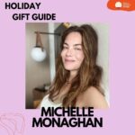 Michelle Monaghan Instagram - As I wind up my 2023 Holiday gift guide, I wanted to share my personal favorite gift picks - all for under $50!! - and these are perfect pressies all year round ;) ♥️ Happy Holidays and wishing you a beautiful and bountiful year ahead!! 💫💫 1. @brothervellies has the coziest, cutest, and easiest stocking stuffer there is - Cloud Socks! They come in all different shades and are a really sweet gift that anyone would appreciate. 2. @satyasage candles smell so good! I love all the scents and their respective names - a perfect gift for the “Goddess”or the “Healer” in your life! 3. Easily among my favorite beauty products is anything @shanidarden . This is a perfect starter kit that anyone would be thrilled to receive! 4. For the honey lover in your life @zachandzoehoney is well, the bee’s knees! So many unique flavors that are countertop cute and a delicious staple in our home! 5. My steady travel companions are books by @lightwatkins. My particular favorite is Knowing Where to Look. It’s a consistent source of inspiration and reflection no matter how many times I read it. 6. For the fragrance lover in your life, look no further. @relevant.skin 13 Stems is reminiscent of fresh cut grass (my favorite scent in the world!) and this roller ball travel size is perfect for on the go! 7. I’m obsessed with everything that @lareunionstudio creates. She upcycles these beautiful, vintage and oh so delicate napkins into a perfect, personal gift for that someone special. PS: her clothes are also a vision. Check her out. She’s a MUST. 8. I’m a Pilates fanatic and my instructor @physicalperfectionpilates makes the cutest sweatshirt for your Pilates crazed friend. That’s me. ;) 9. I love a beauty tool and this one works! An acupressure roller for the face, it gets circulation moving, depuffs, smooths and relaxes. Also, I think it just looks cool. And your friends will too. @thethingswedo.co