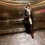 Michelle Monaghan Instagram - An Empire State of Mind! 🤩 with the best of the best @sarahuslan @benskervin @karlawelchstylist @gracewrightsell clothes @jacobleeofficial boots @paristexas_it